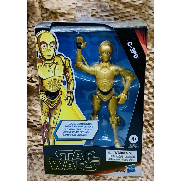 Hasbro Disney Star Wars Galaxy of Adventures C-3PO Toy Action Figure NEW In Box - Picture 1 of 4